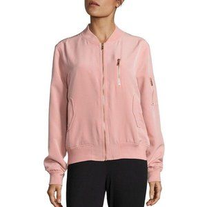 Highline Collective Women's Pink Bomber Jacket size Large